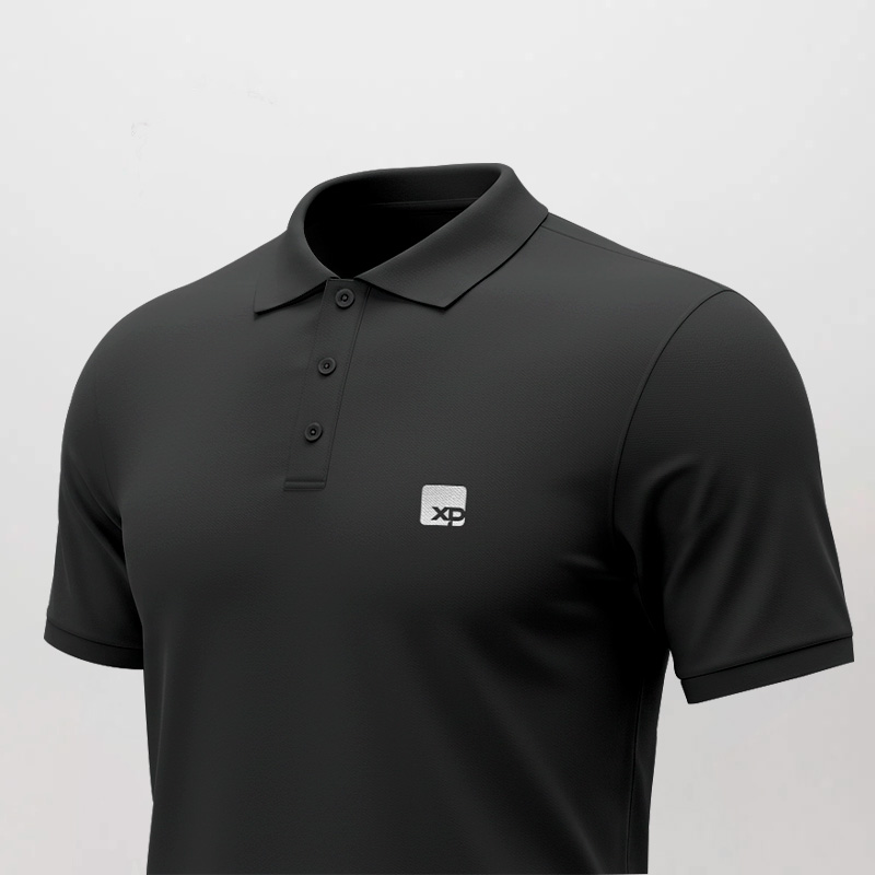 polo preta masculina basic - XP Store Oficial