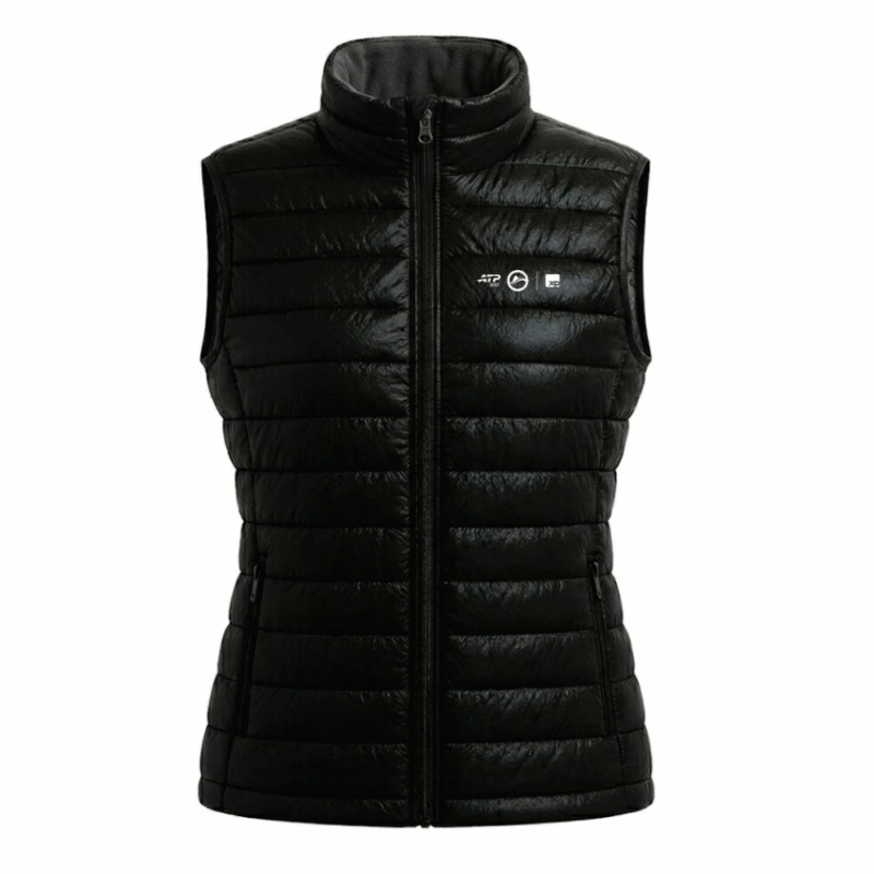 colete preto feminino Rio Open