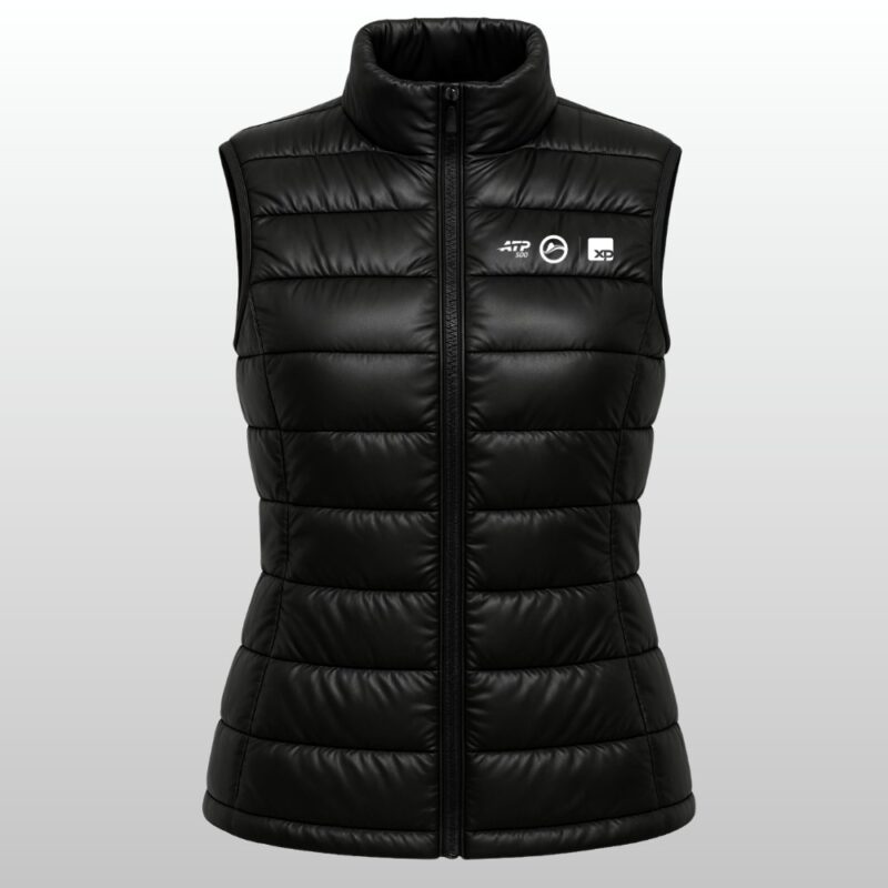 colete preto feminino Rio Open